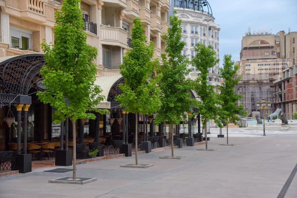 Skopje City Square View Exterior photo