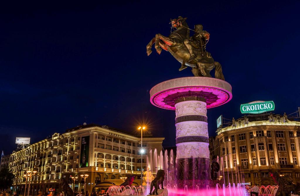 Skopje City Square View Exterior photo